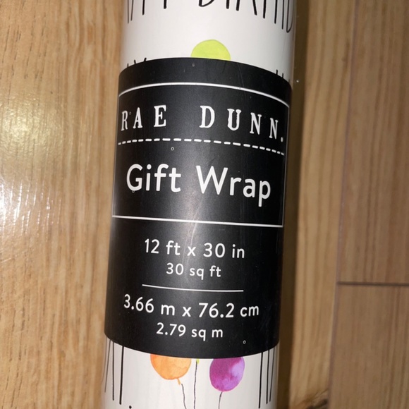 RAE DUNN - Birthday Gift Wrap - New - Picture 3 of 6